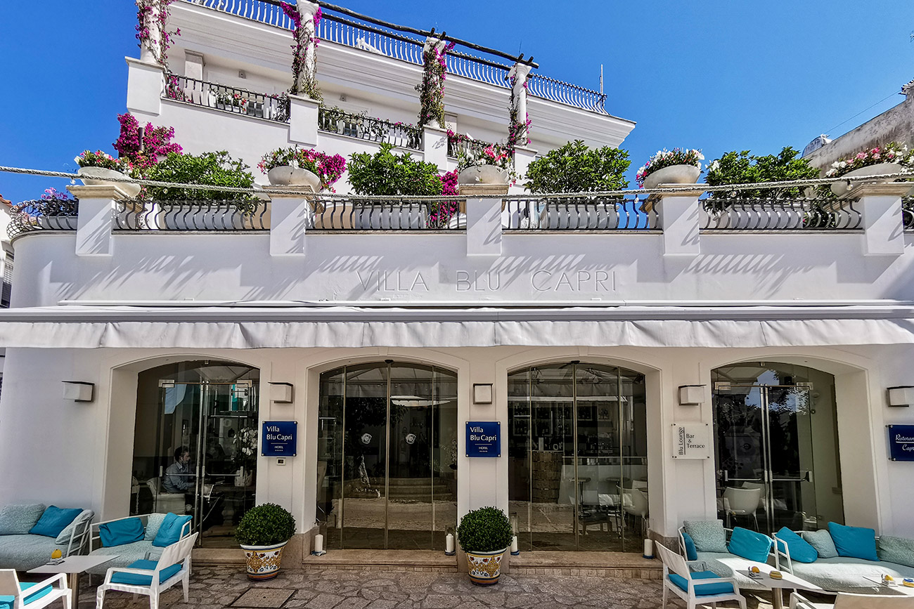 Scopri di più sull'articolo Villa Blu Capri: Riapertura Stagione Estiva 2025
